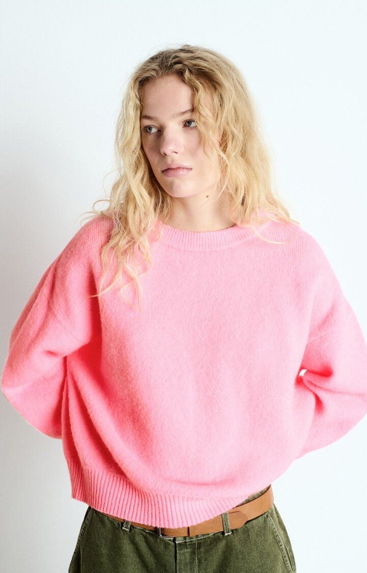 American Vintage VITO18 Sweater Rose Chine