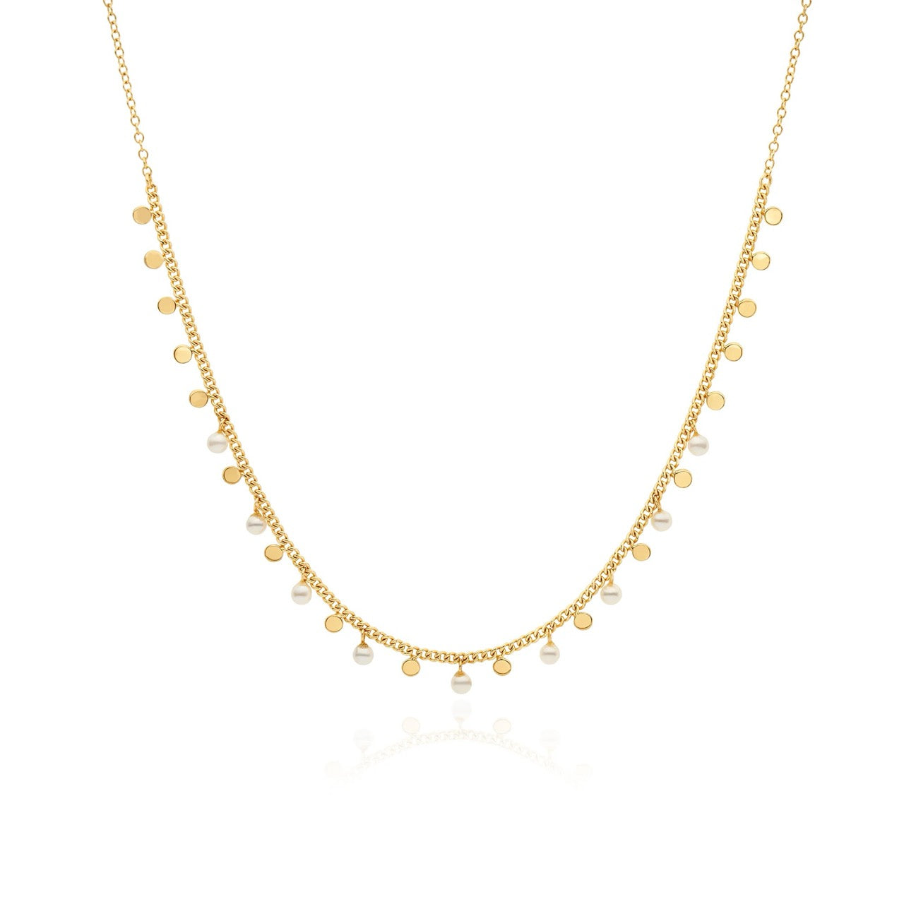 Anna Beck NK10648-GPL Charm Necklace