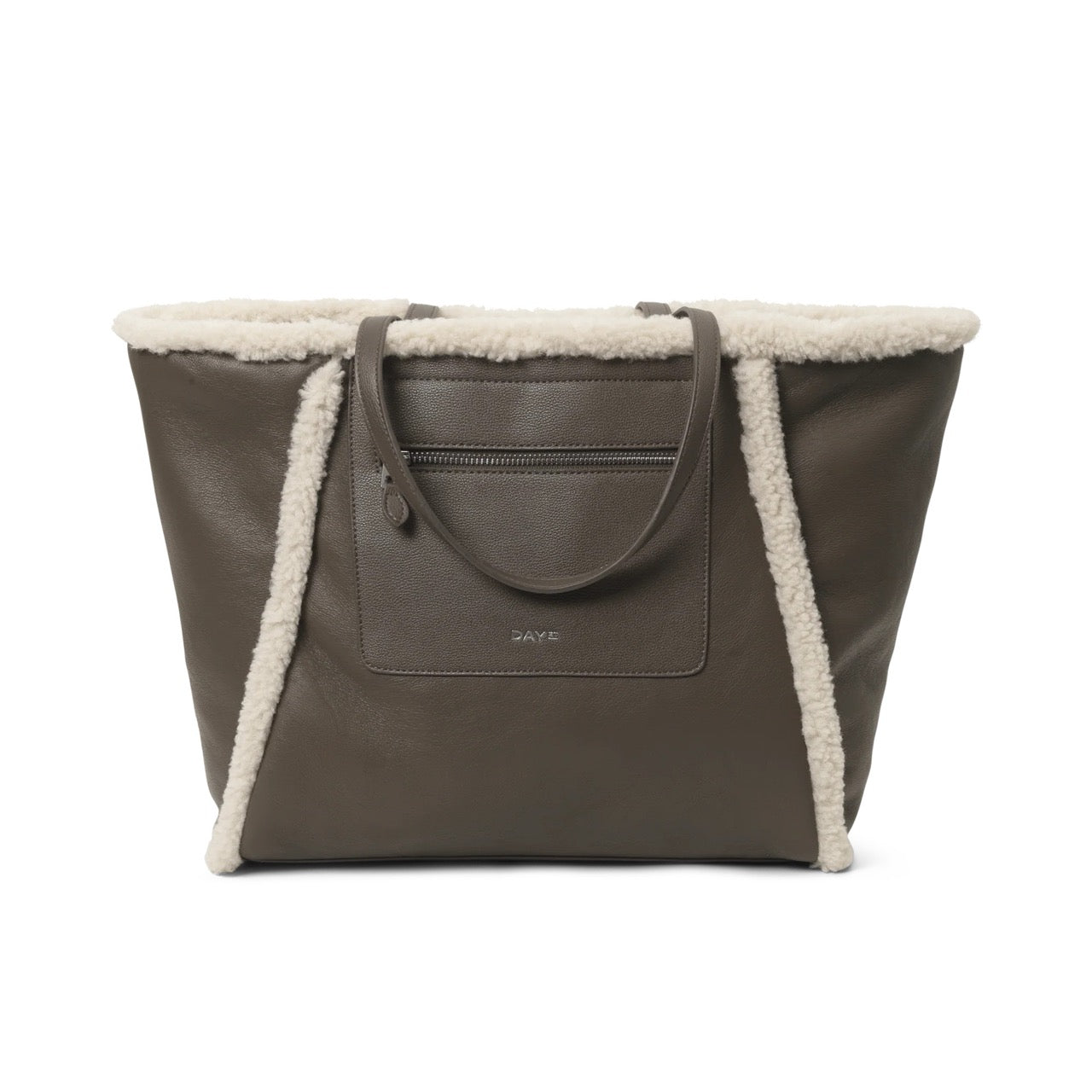 Day ET Day Faux Shearling Tote