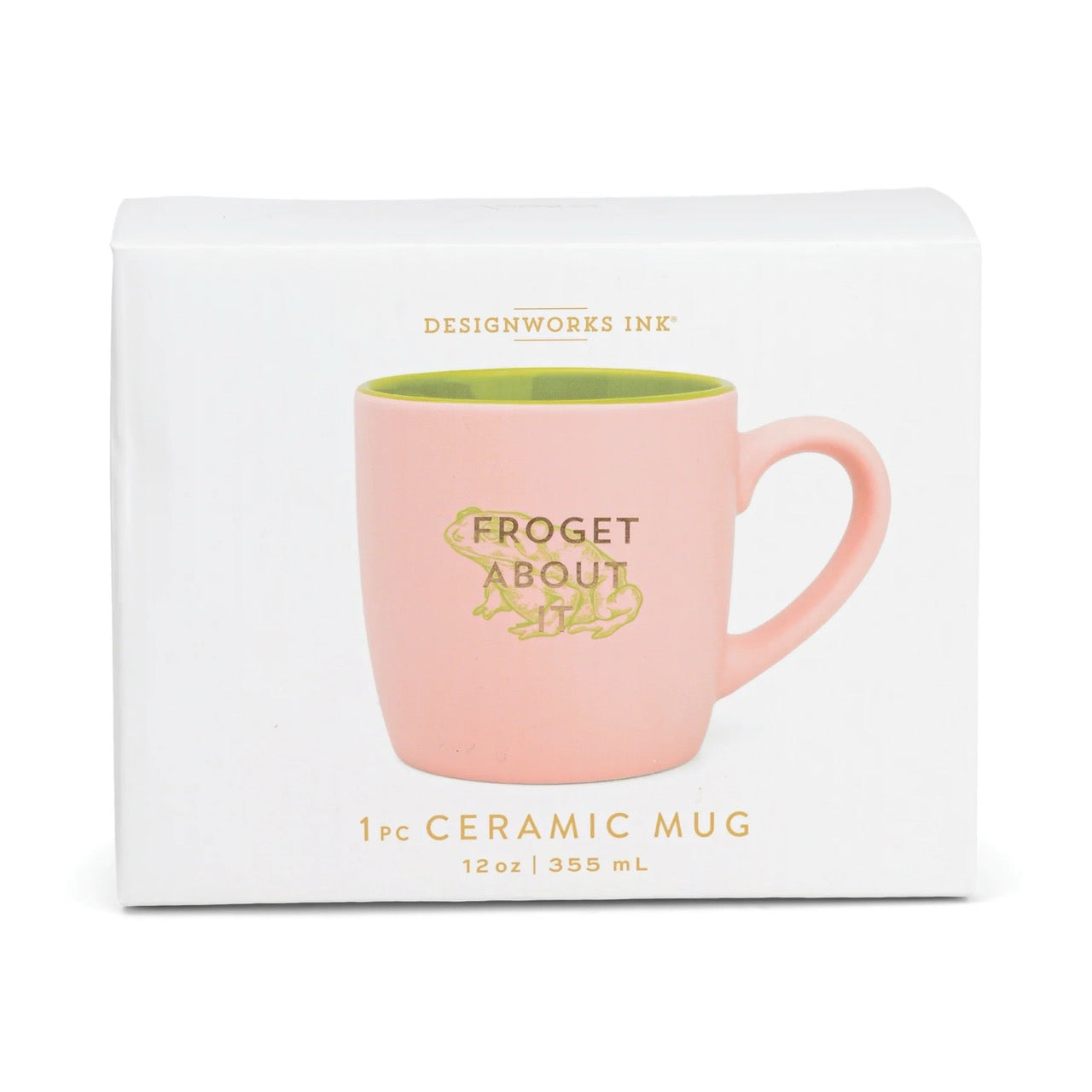 Designworks Boxed Mug  Froget About it