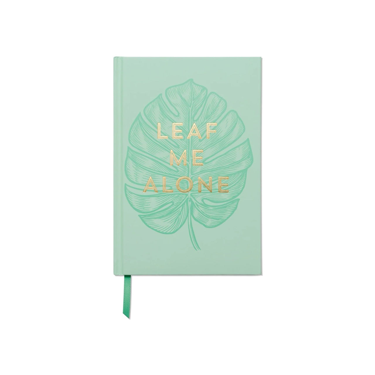 Designworks Writing Journal  Leaf Me Alone