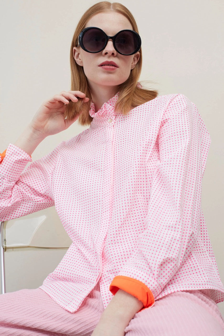 Dr Bloom Pepsi blouse Pink