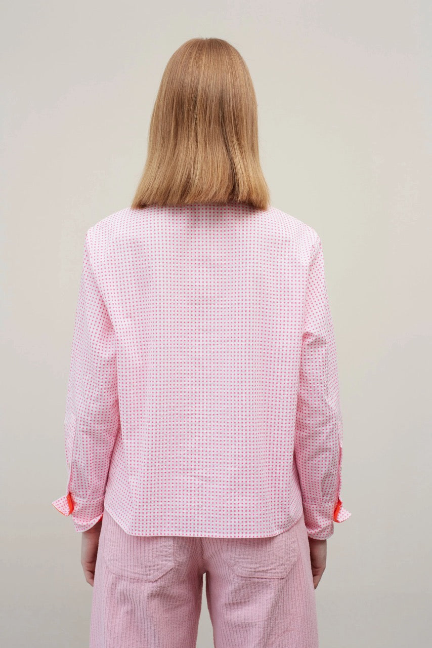 Dr Bloom Pepsi blouse Pink