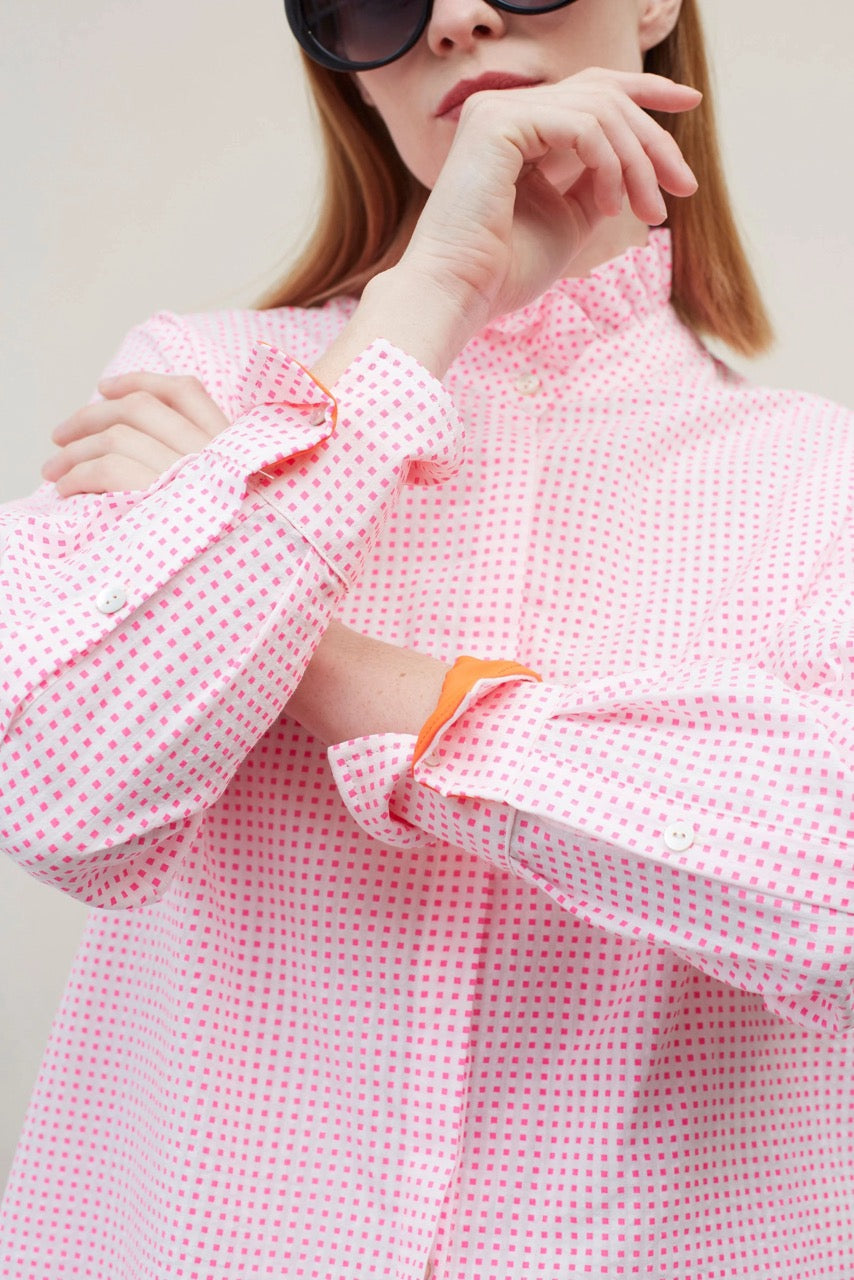 Dr Bloom Pepsi blouse Pink