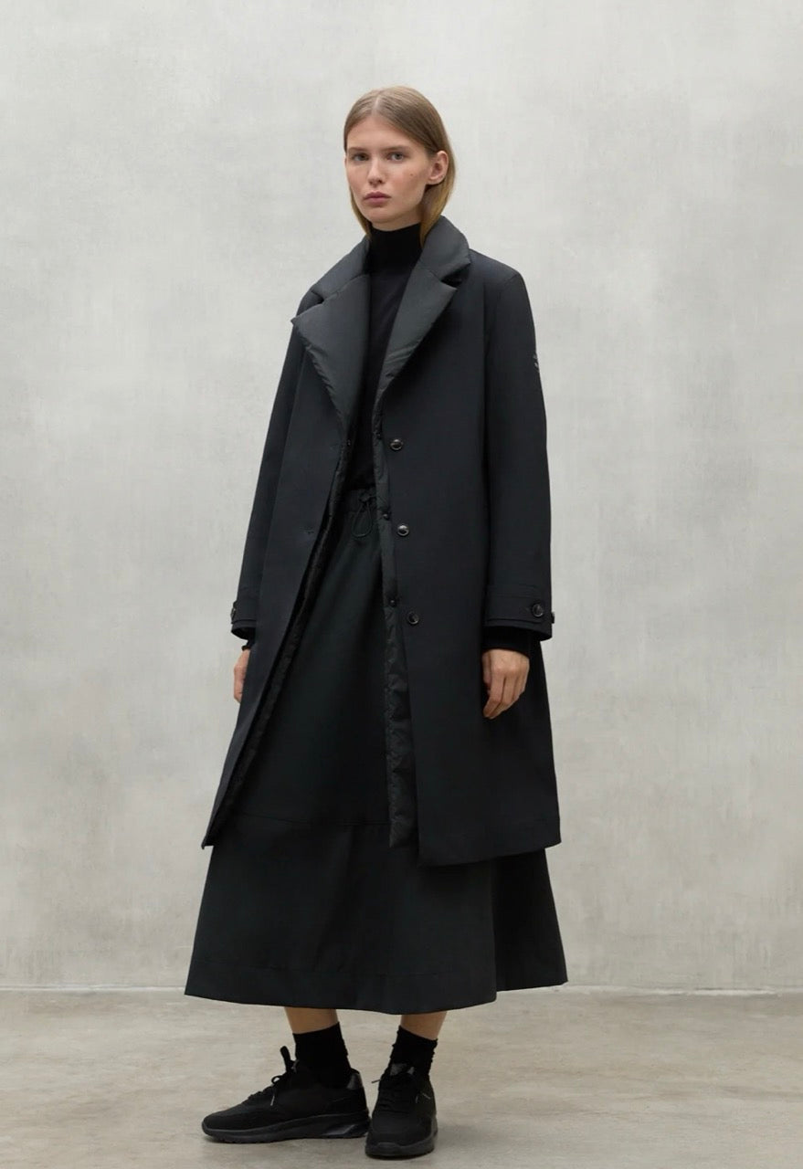 Ecoalf Albertalf coat Black