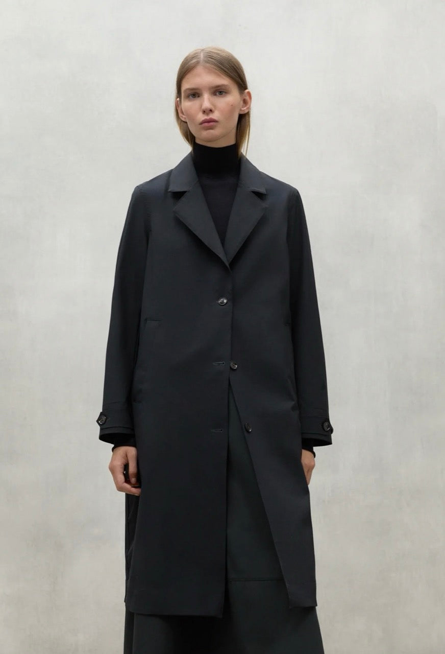 Ecoalf Albertalf coat Black