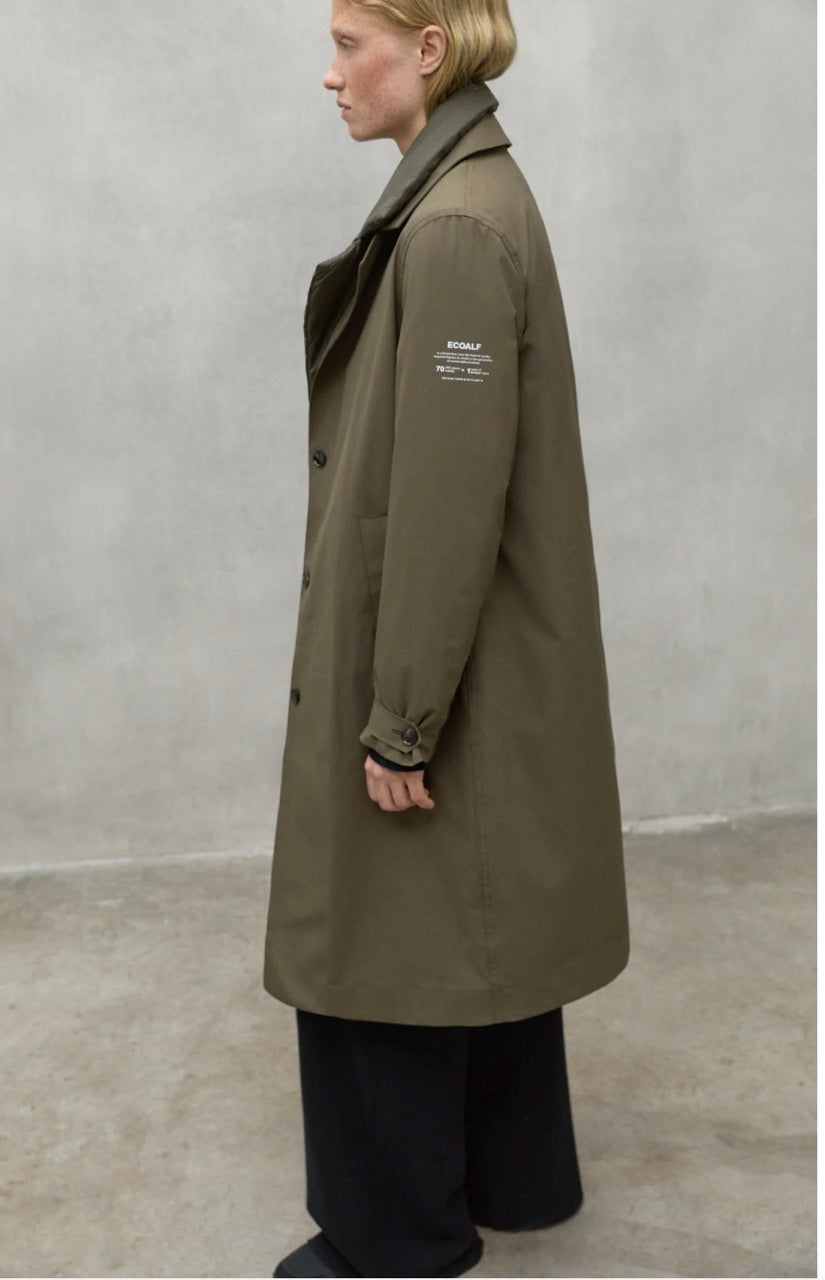 Ecoalf Albertalf coat Khaki