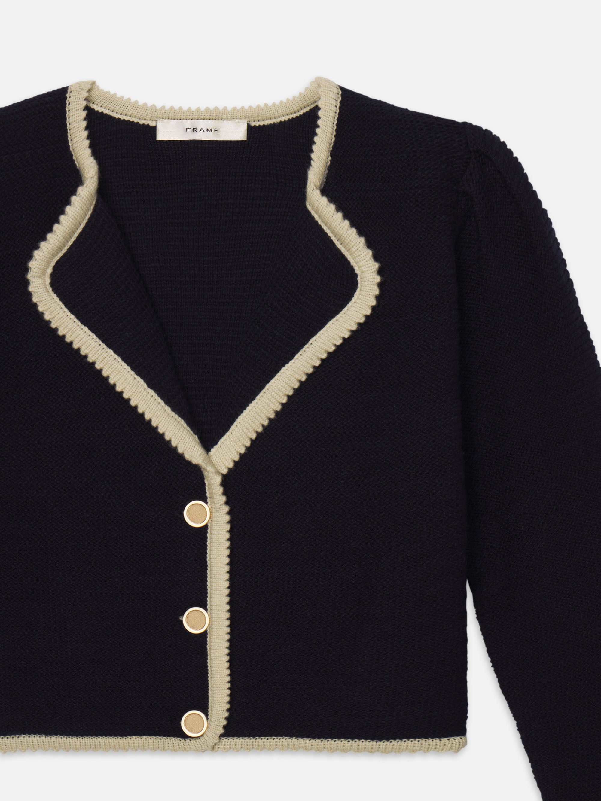 Frame  The Corded Cardigan