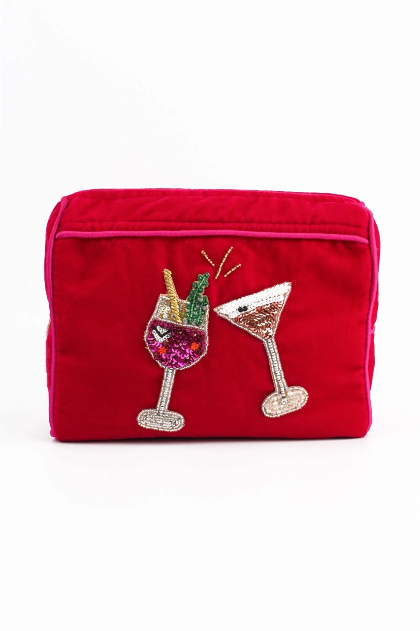 My Doris Medium pouch Pink Fizz