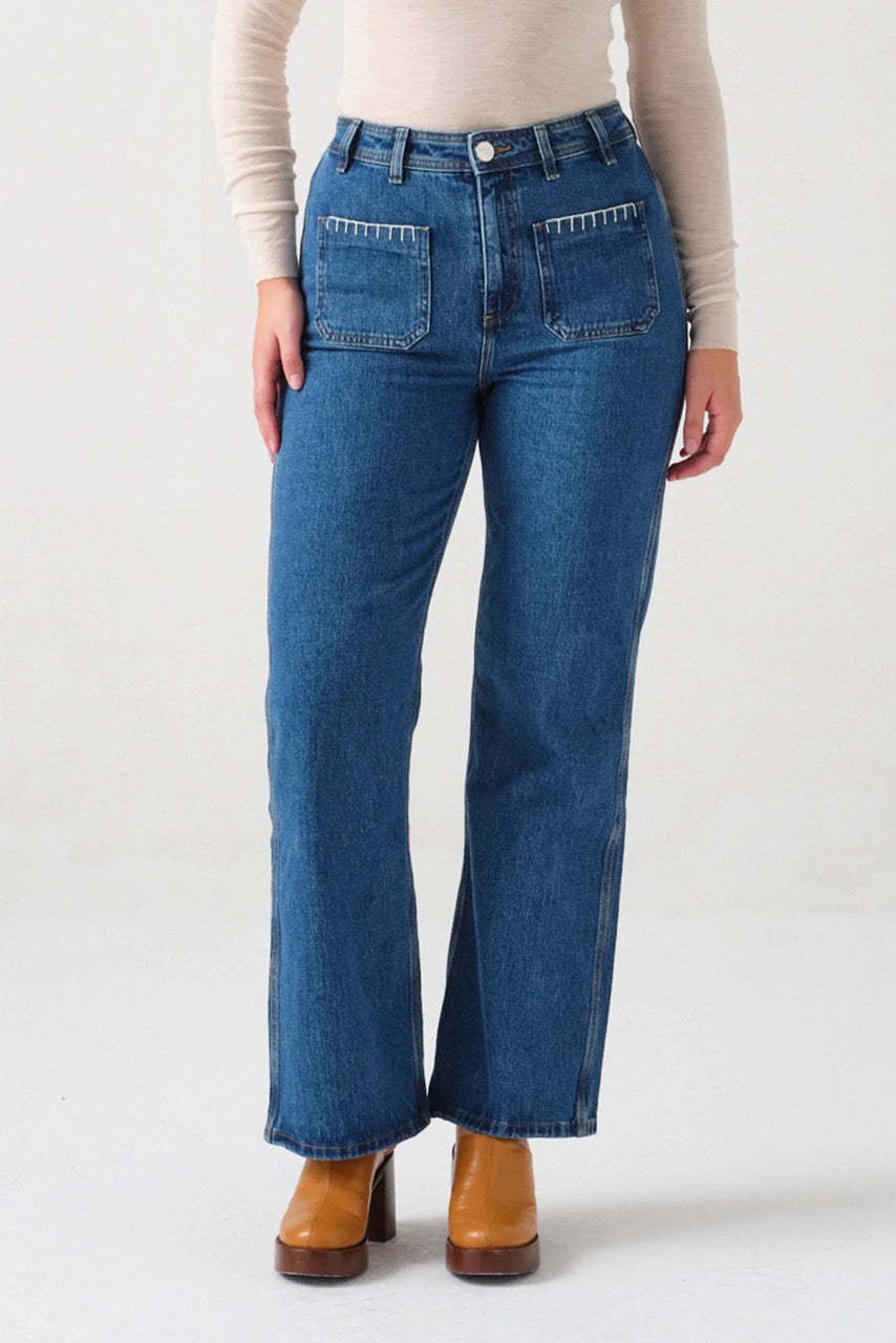 Seventy + Mochi Patch Pocket Mabel Jeans