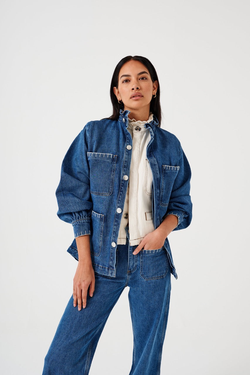 Seventy + Mochi Patch Pocket Mabel Jeans