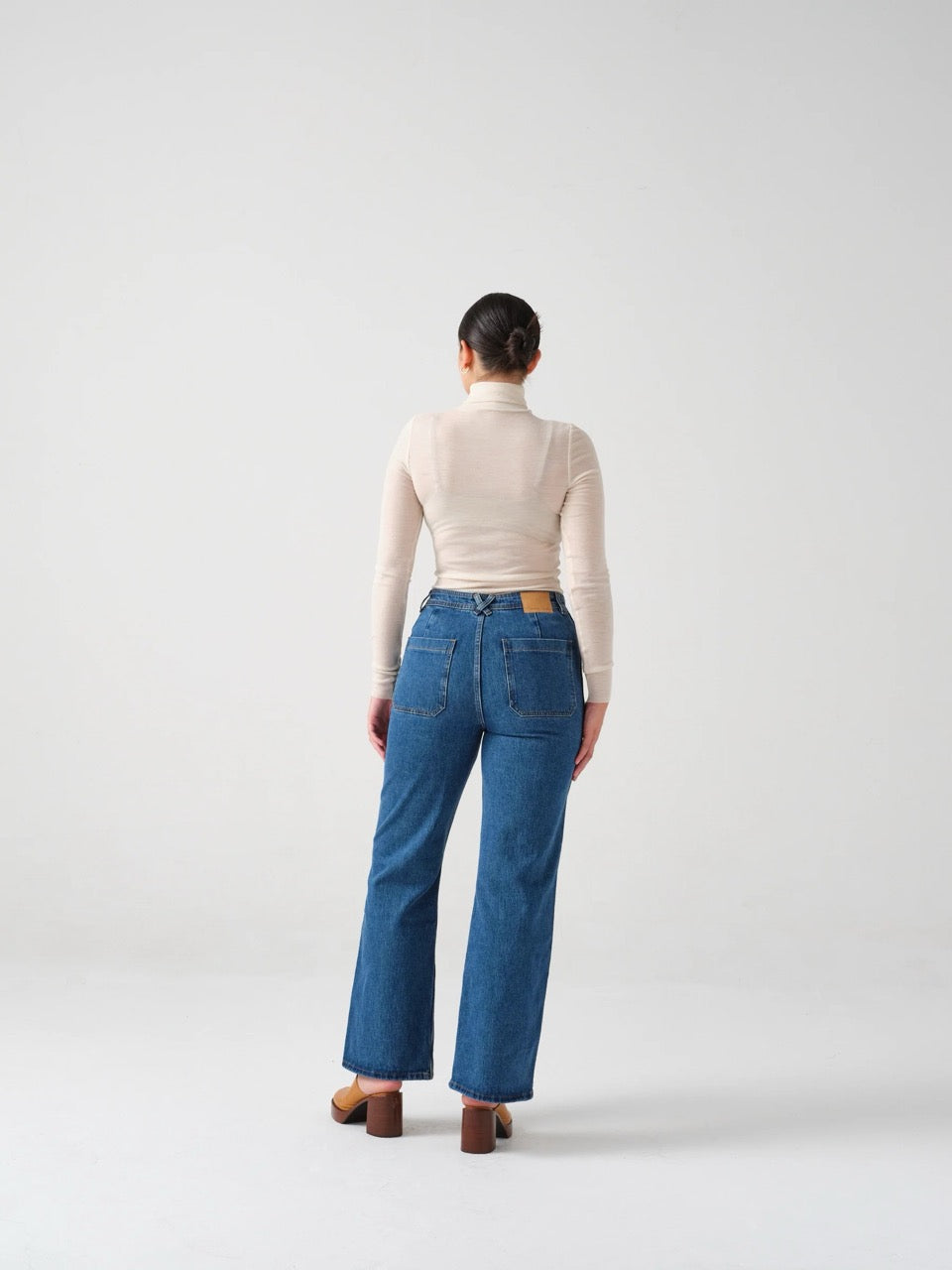 Seventy + Mochi Patch Pocket Mabel Jeans