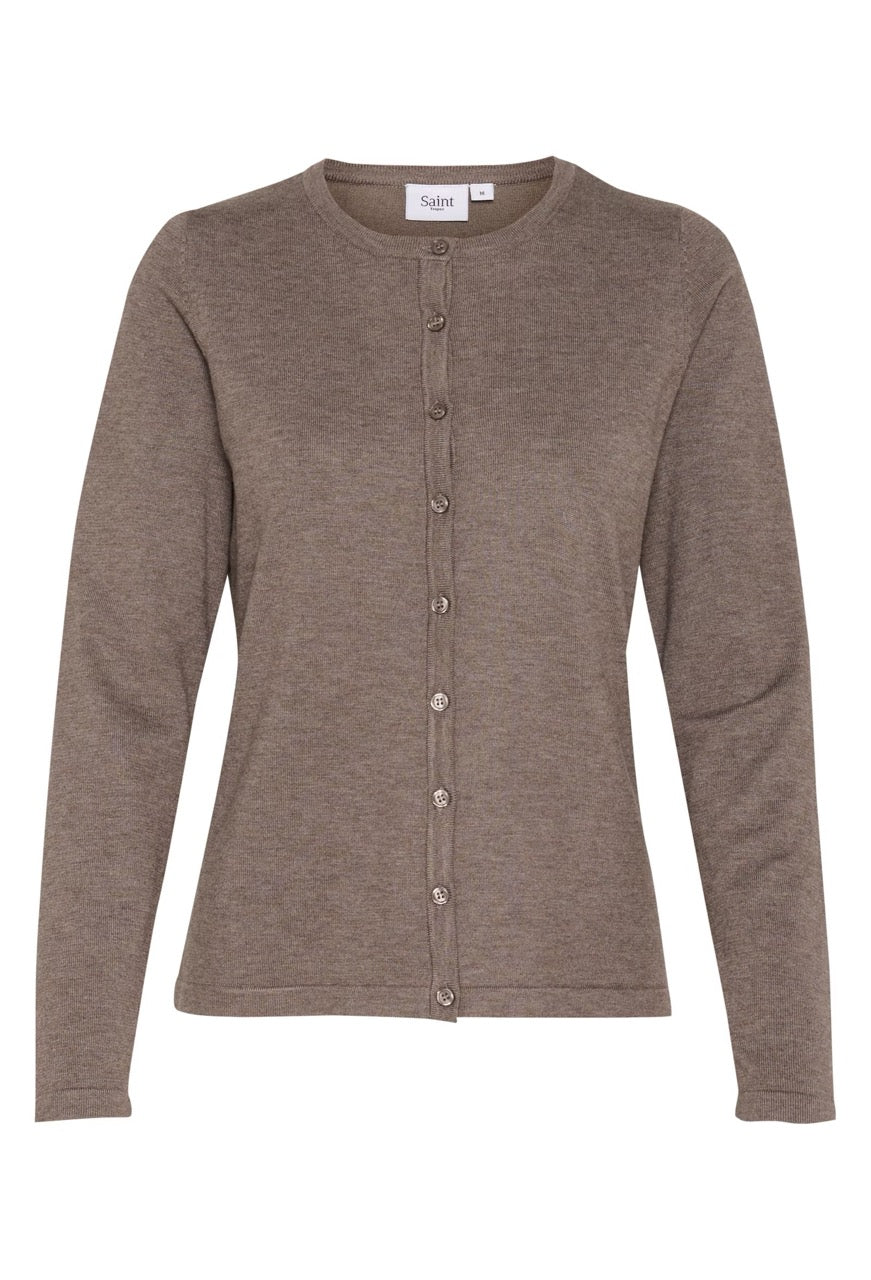 St Tropez MilaSZ R-Neck Cardigan Iron