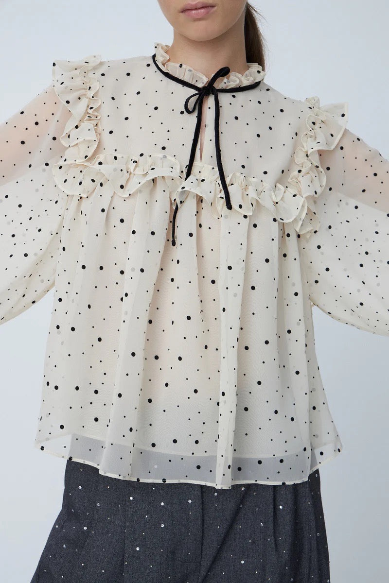 Stella Nova Flock printed blouse