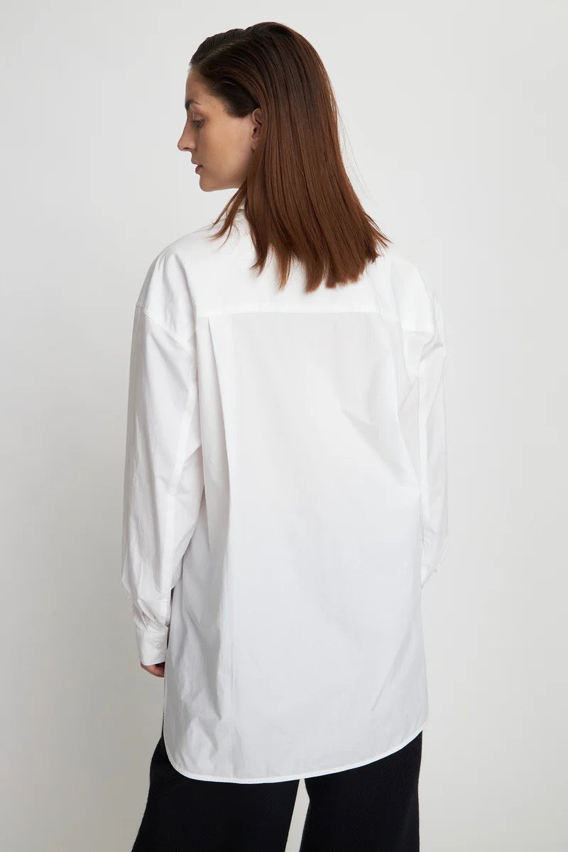 Stella Nova Oversized blouse with embroideries