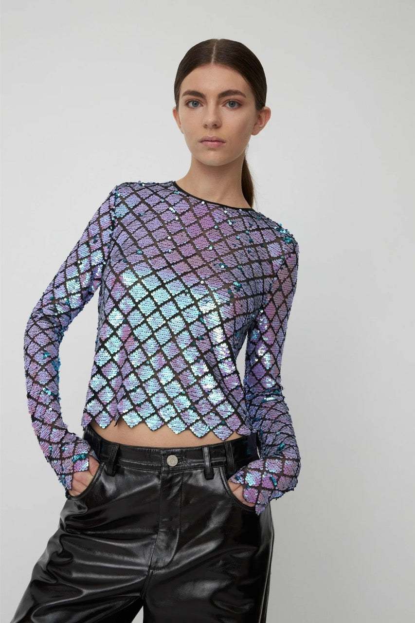 Stella Nova Sequin Blouse