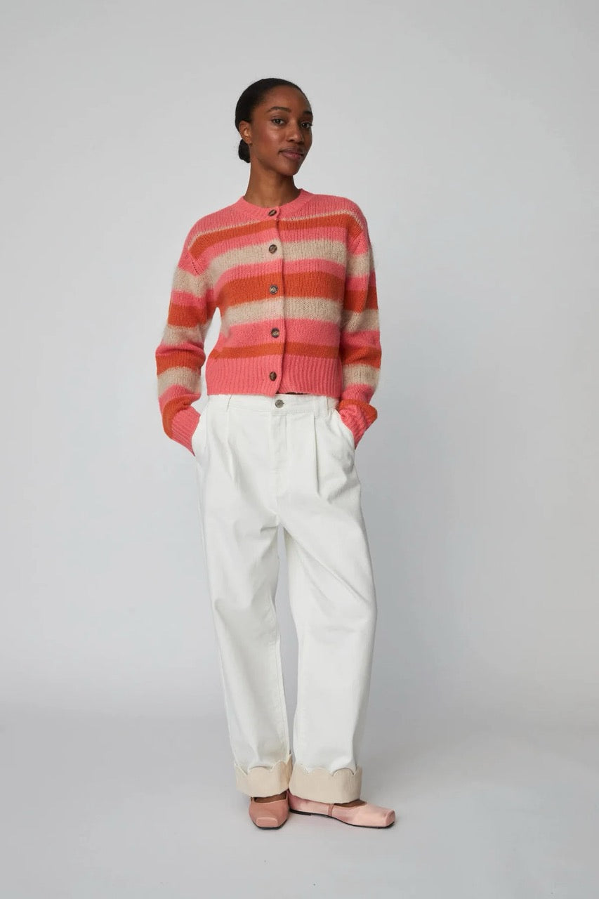 Stella Nova Two Toned Cotton Trousers